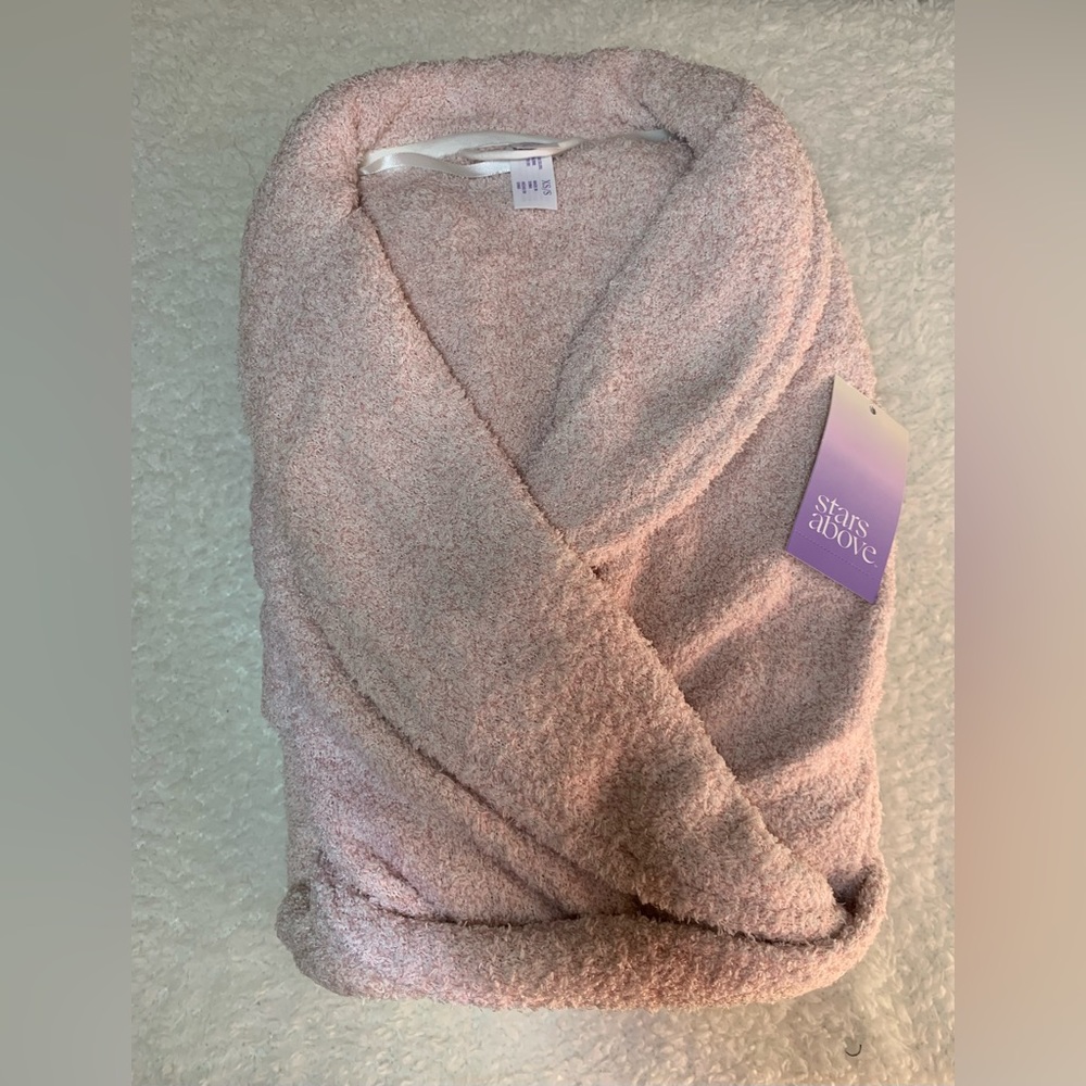 Stars above womens cozy robe